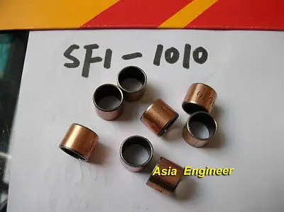 20 шт SF 1 1010 самосмазывающийся Композитный Подшипник Втулка 10*12*10 мм|Валы| |