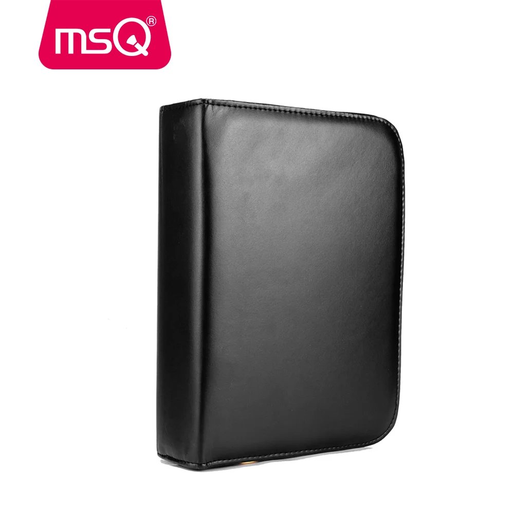 MSQ Профессиональные 29 шт кисти для макияжа из козьей шерсти набор косметических