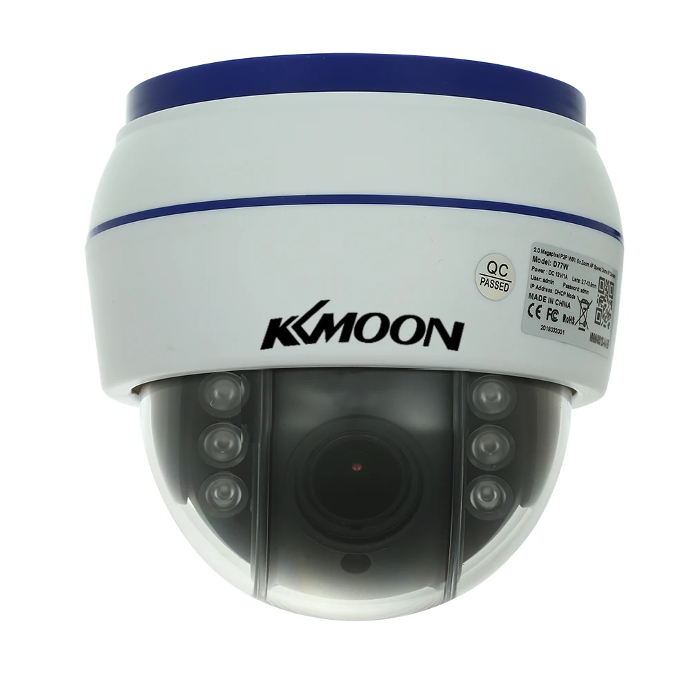 PTZ IP камера HD 1080P Беспроводной Wi-Fi купол 2,8-12 мм Автофокус P2P телефон приложение с TF слот для карты видеонаблюдения CCTV камеры безопасности