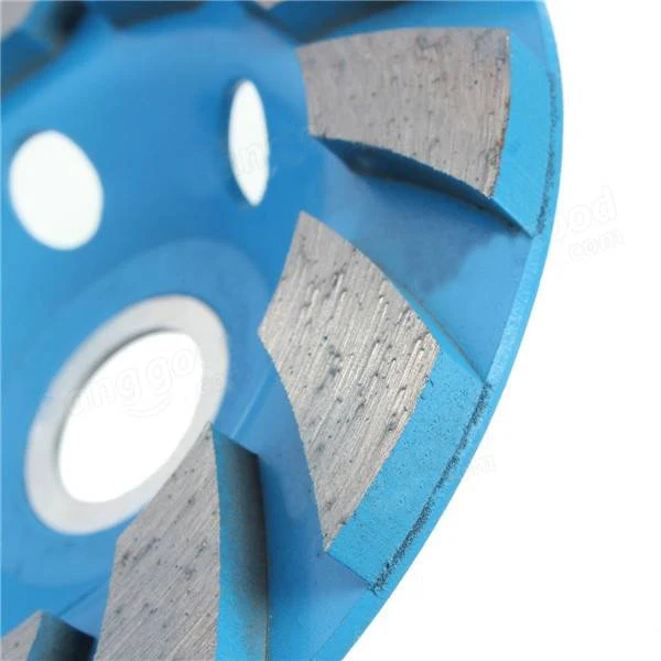 4 дюйма 6 отверстий алмазный сегментный шлифовальный круг диск шлифовальная