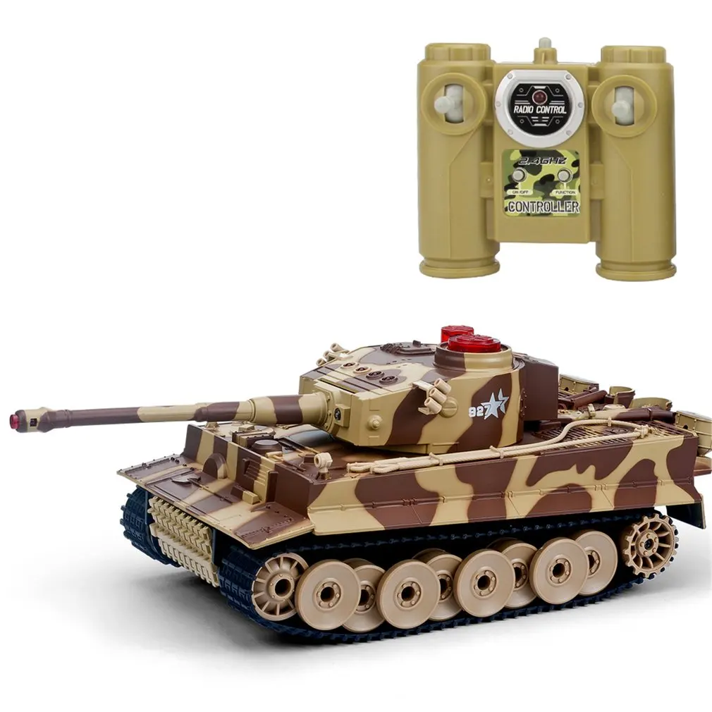 518 1/24 RC Гусеничный Танк ИК пульт дистанционного управления игрушки Моделирование
