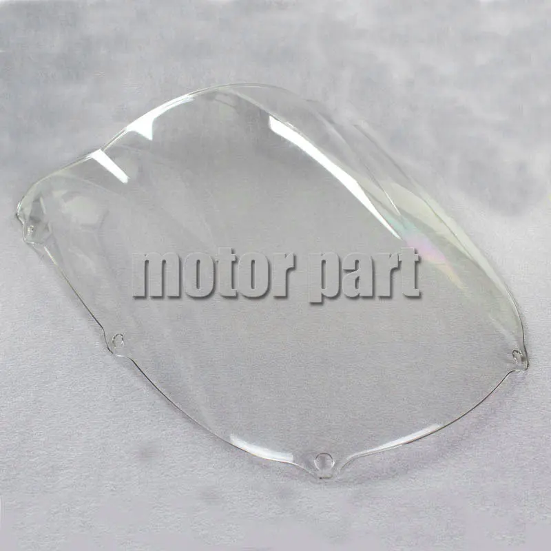 Motorcycle ABS Plastics Clear WindScreen Windshield Deflectors For 1998-1999 Kawasaki Ninja ZX6R ZX 6R 636 98 99 Free Shippping |