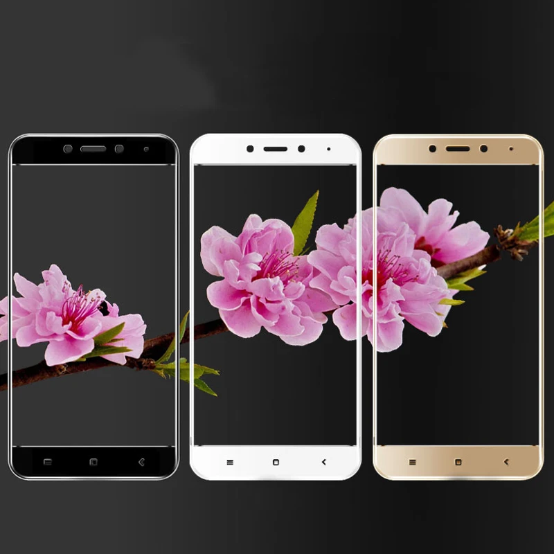 Для Xiaomi Redmi 4X полное покрытие закаленное стекло для Note 4 x note4x note4 xiomi xaomi xiami 9H