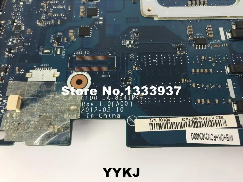 CN-0RDH49 0RDH49 RDH49 QCL00 QCL20 LA-8241P материнская плата для Dell Vostro 3560 V3560 ноутбука с HD7600M |