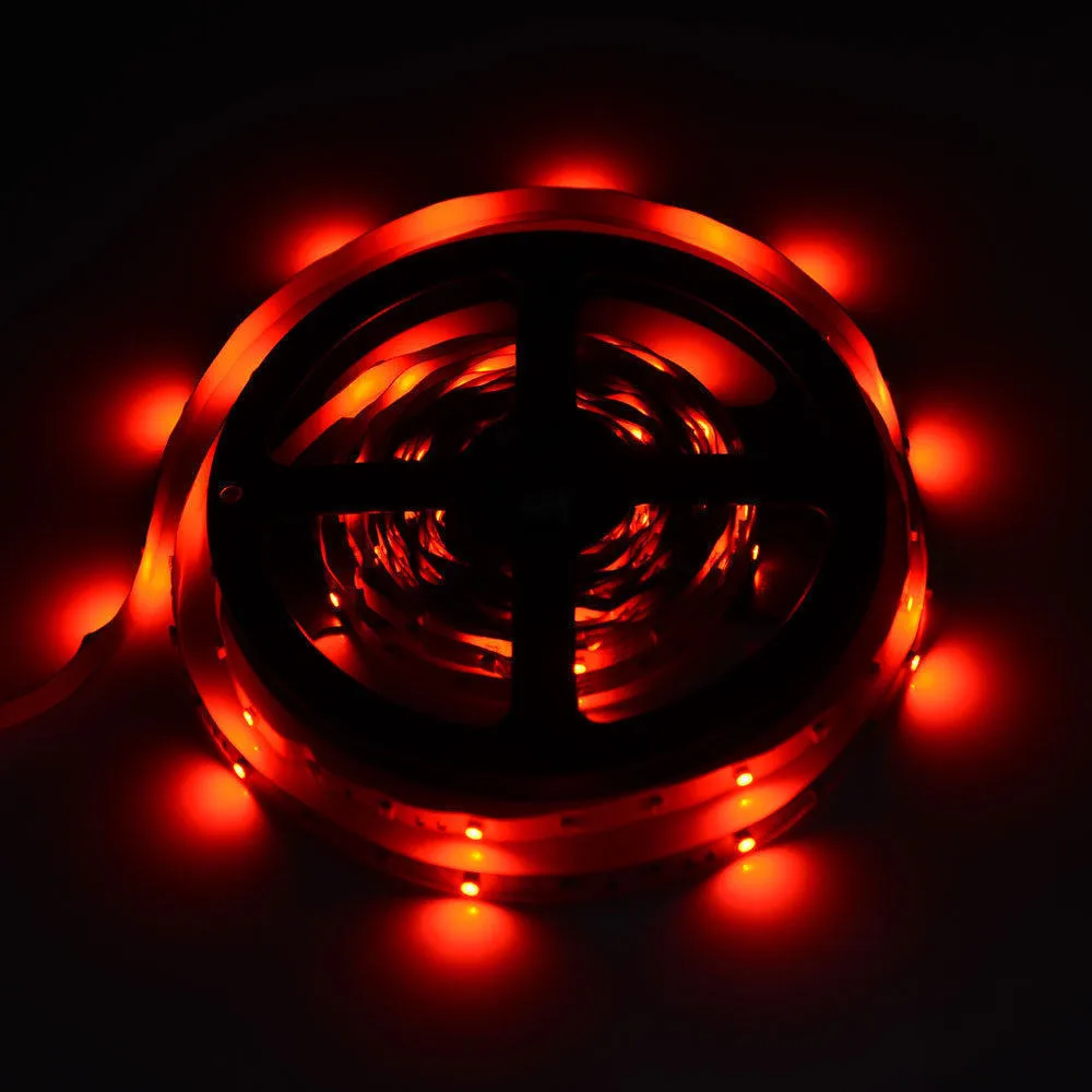 40 ^ лампа + 44 5M цветная (RGB) светодиодная лента SMD гибкая светильник полосы ИК пульта
