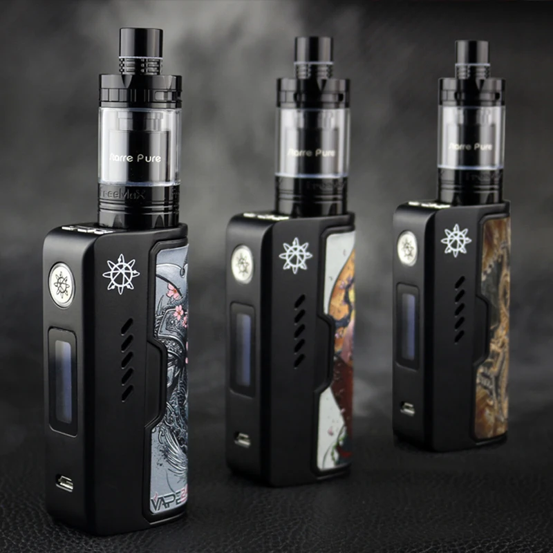 Оригинальный Dovpo Rogue 100 Вт комплект TC VW 26650/18650 поле Mod батарея электронная