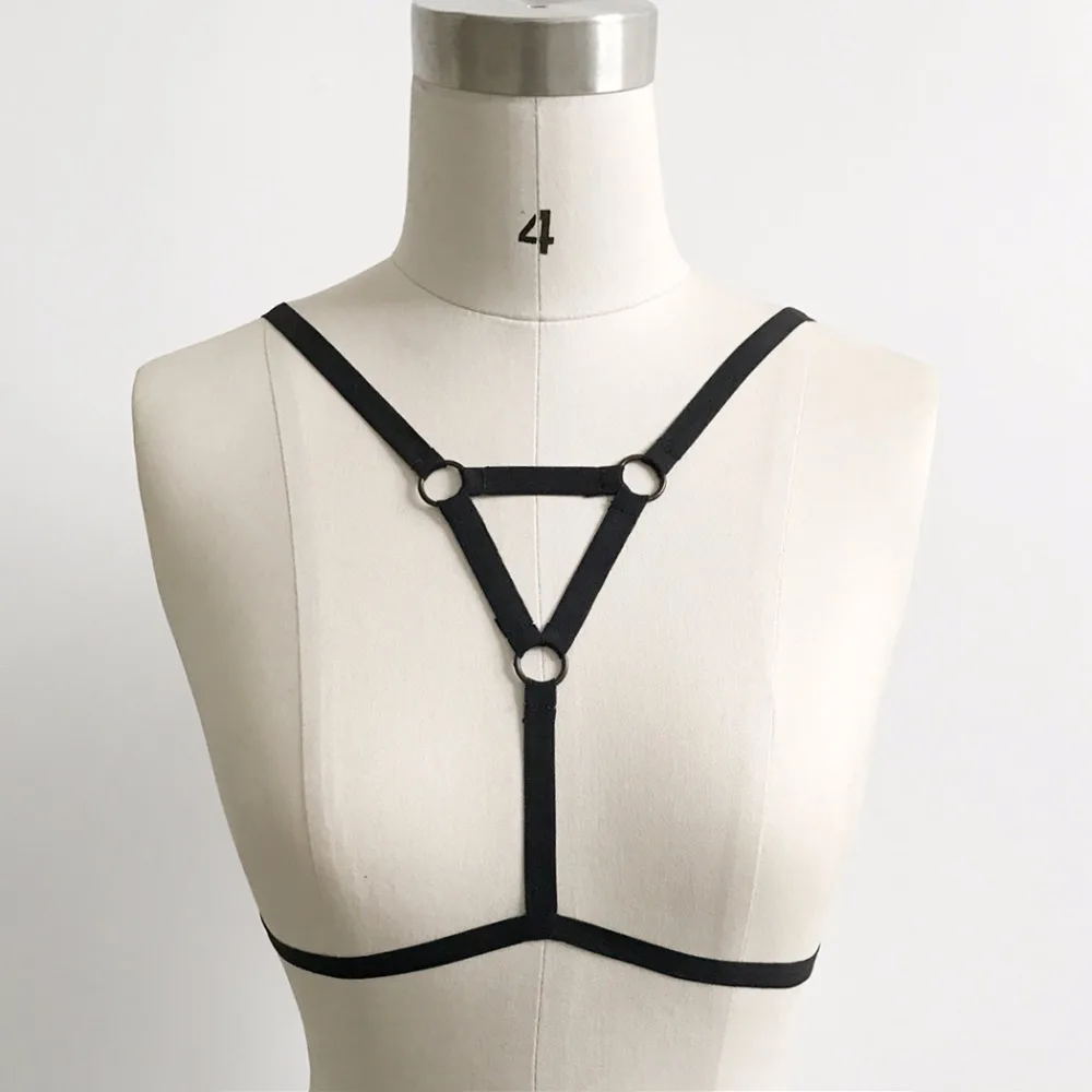 2018 пикантные Для женщин пастельный готический Фетиш подвязки с ремешками и