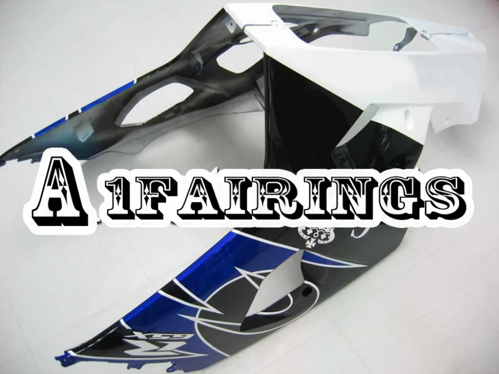 Бело-синий faring инъекция хорошо подходит для Suzuki 2004 2005 GSXR600 Sportbike обтекатель ABS GSXR750