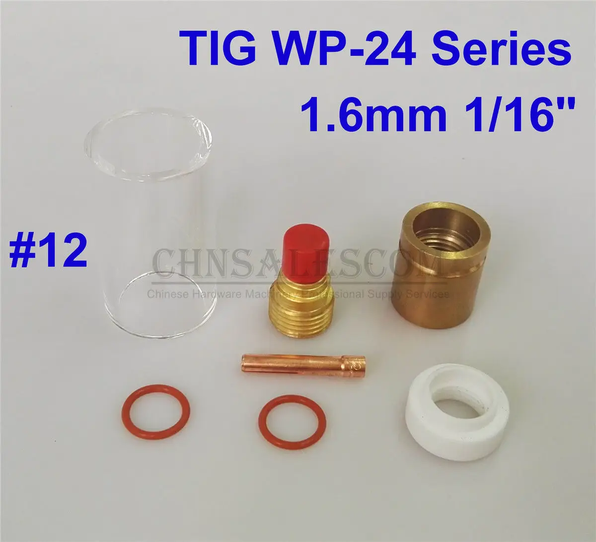 CHNsalescom 7 шт. TIG сварка 12 #42 мм Pyrex стекло газовый Объектив Набор для WP 24 серии 1 6