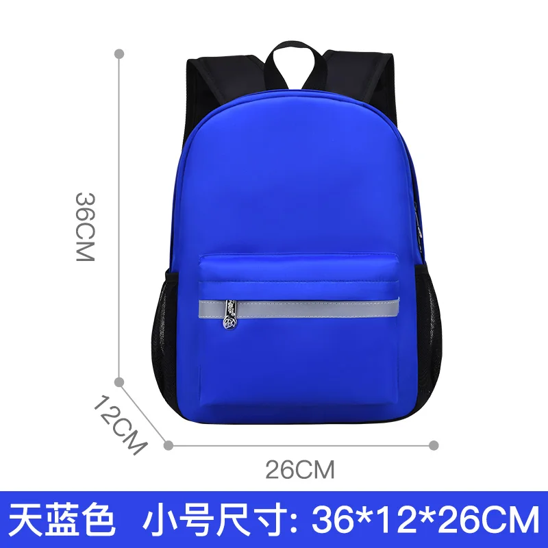 Blue Small Litthing, детский рюкзак, школьные сумки для подростков, мальчиков и девочек, большая емкость, водонепроницаемая сумка-портфель, Детская сумка-книга, дропшиппинг - Цвет: Blue Small