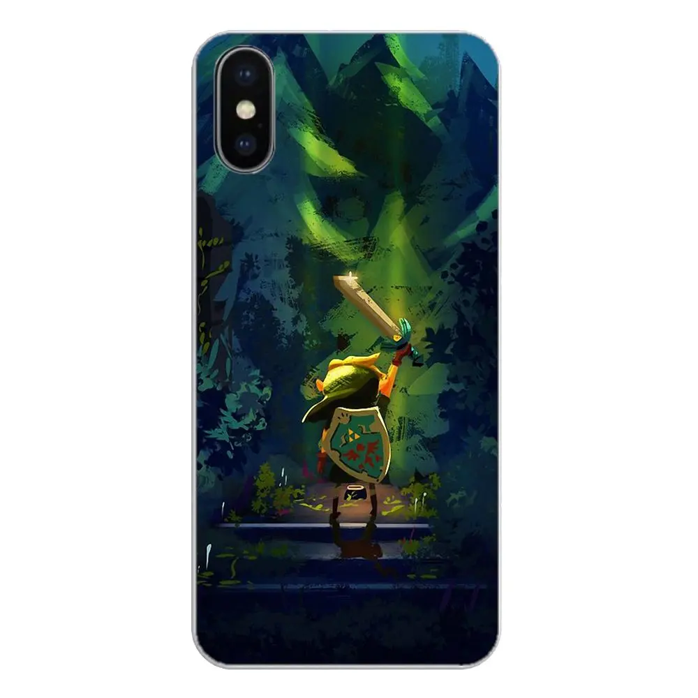 Силиконовый чехол для телефона Apple iPhone 4 4S 5 5S 5C SE 6 6S 7 8 X XR XS Plus MAX игровые предметы