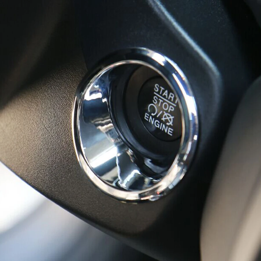 1 шт. новейший двигатель старт стоп нажимная кнопка отделка кольцо Крышка выход