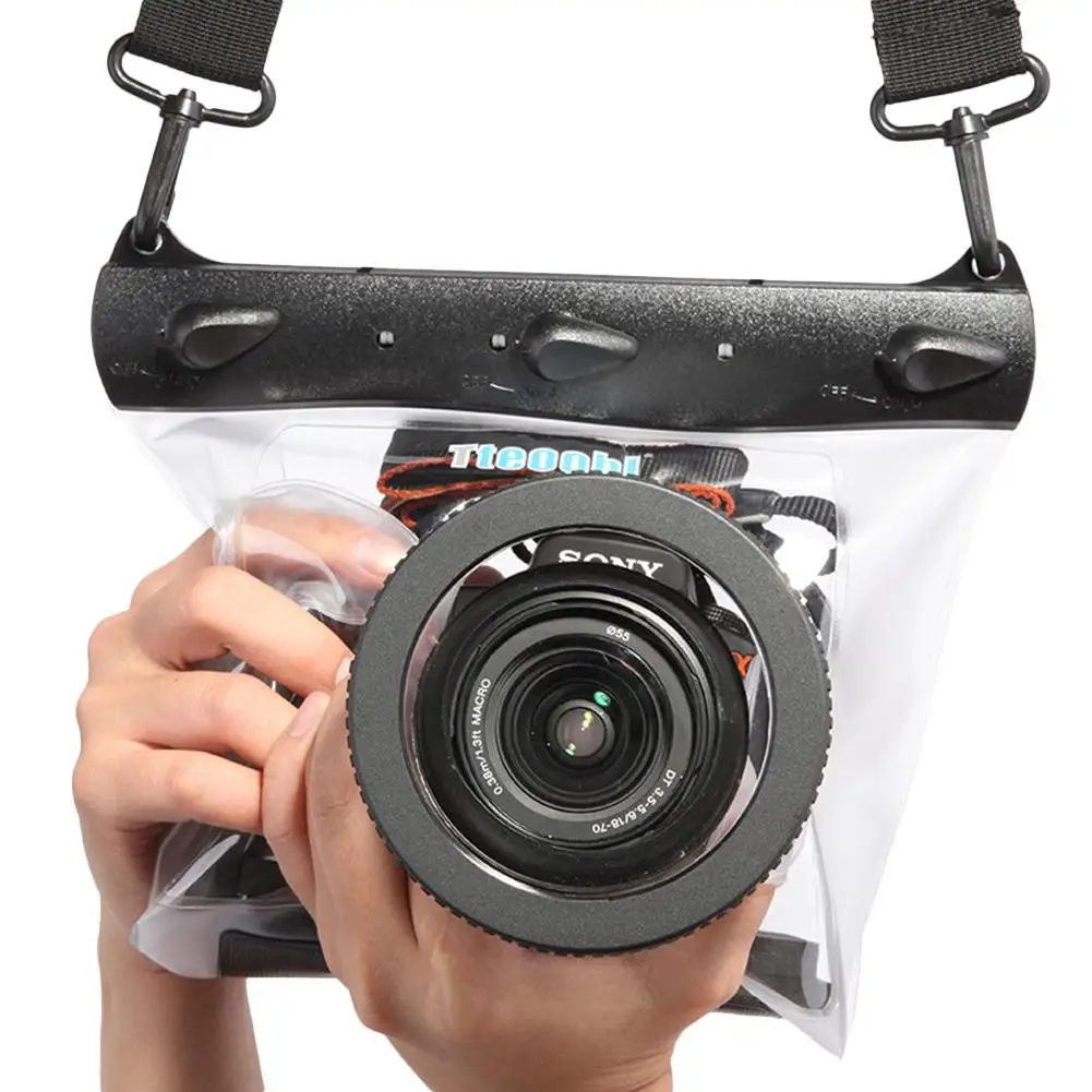 Чехол для подводной камеры 20 метров водонепроницаемая сумка Canon Nikon DSLR SLR