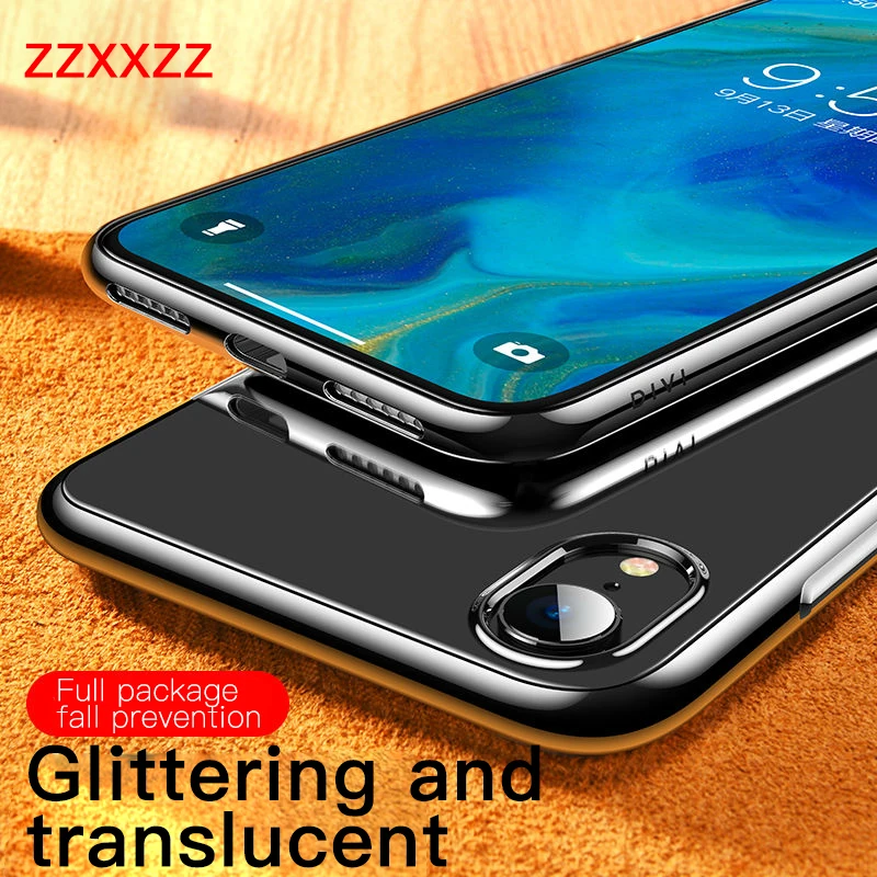 Zzxxzz применимо к Iphone XR ультра-тонкий силиконовый 6 1-дюймовый все включено