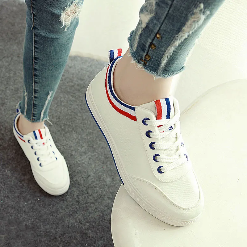 Обувь для скейтбординга Универсальные кроссовки на плоской подошве Белая обувь