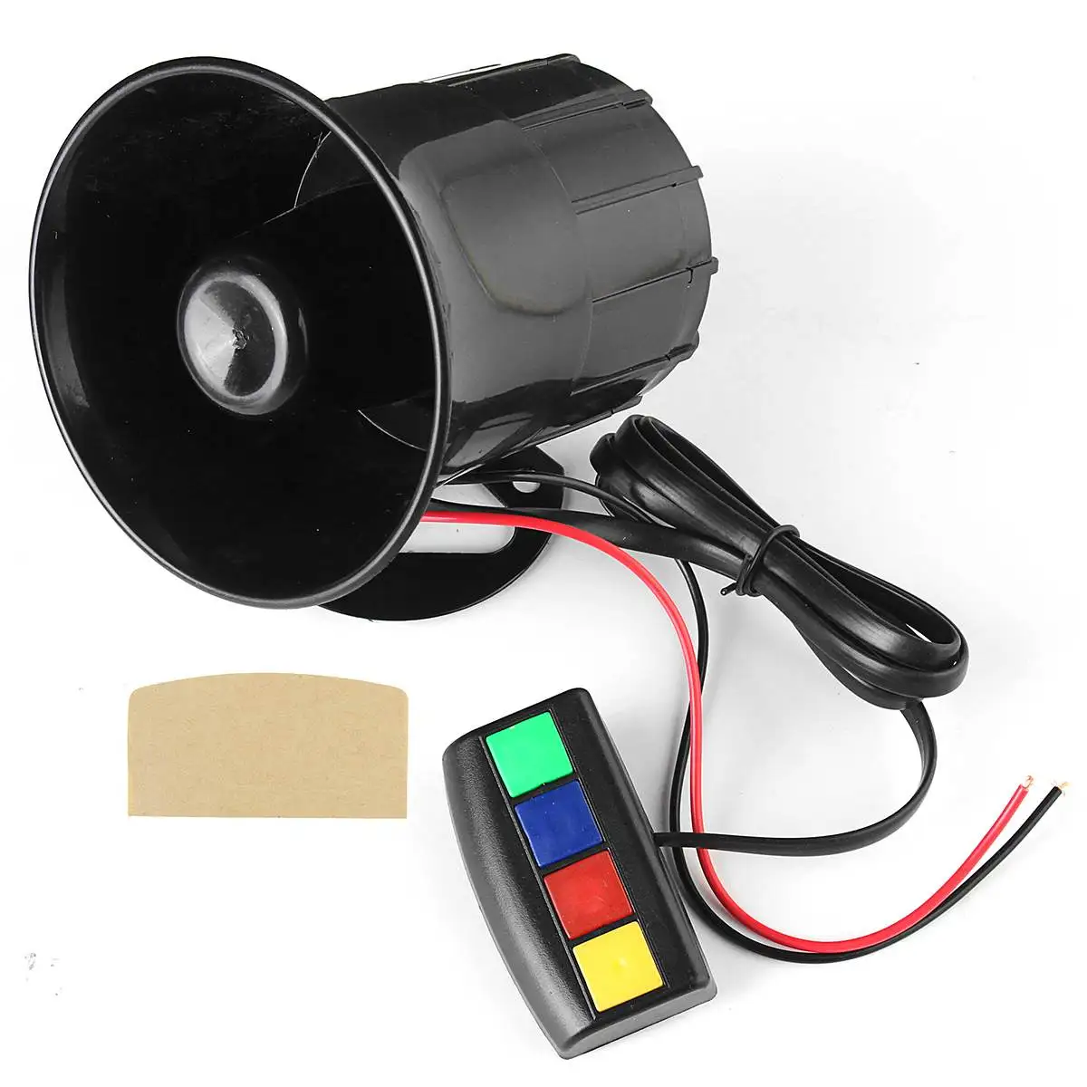 110dB 12V 4 звук громкий тон Предупреждение льная сигнализация для пожарного Рога спикера автомобиля Предупреждение сирена безопасности