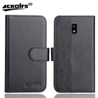 Чехол-книжка KONKA RE1 6 видов цветов из мягкой кожи Crazy Horse, чехол для телефона с функцией подставки, чехол-кошелек для кредитных карт