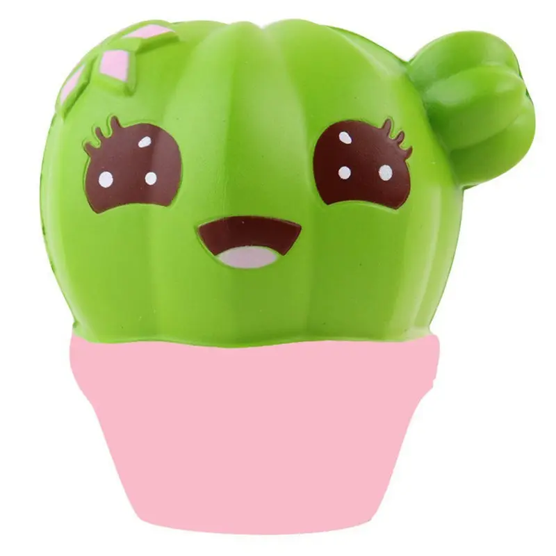 

Squishy Slow Rising squeeze toy strawberry cake cactus plant ice cream cup cat panda pig head glasses pineapple princess