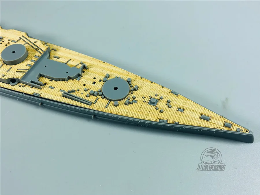 Деревянная колода в масштабе 1/700 для FUJIMI 420219 IJN Kirishima модель броненосца Kits