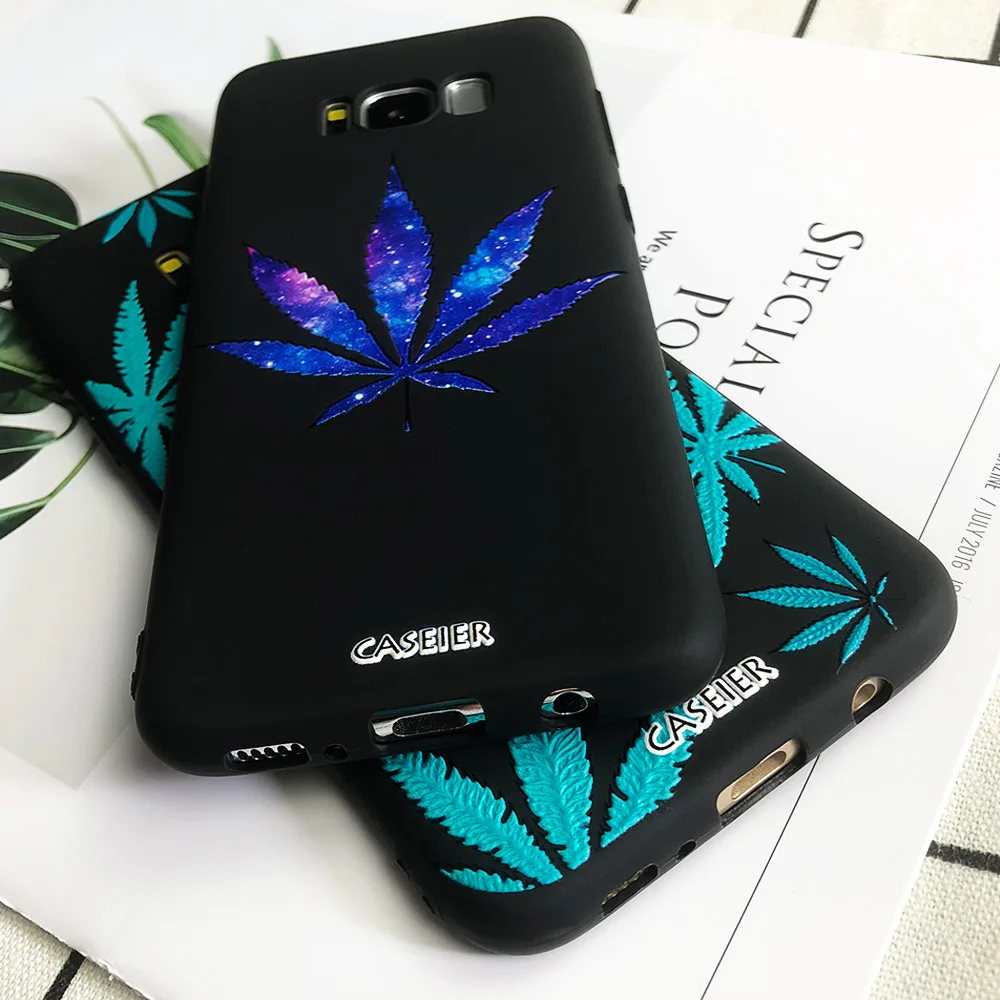 CASEIER Роскошный чехол для Samsung S9 S8 Plus Мягкий матовый телефона Galaxy Note 8 Funda Capa |