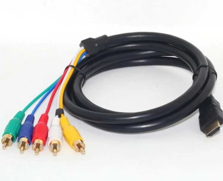 Бесплатная доставка высокое качество 5 футов 1 м HDMI на RCA|cable av adapter|adapter cableav adapter |