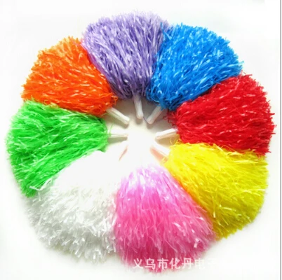 Бесплатная доставка 1 шт. фиолетовые принадлежности для Черлидинга мяч цветы из