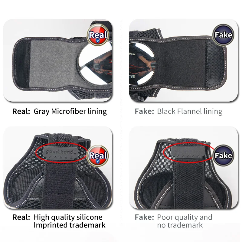 Зеркало заднего вида Велосипедный Спорт end гибкие Велоспорт запястье ремешок