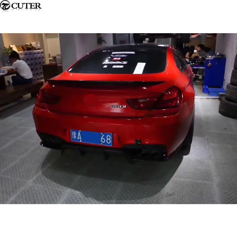 Комплект кузова из углеродного волокна F06 F12 F13 M6 задний диффузор для BMW 6 серии 13