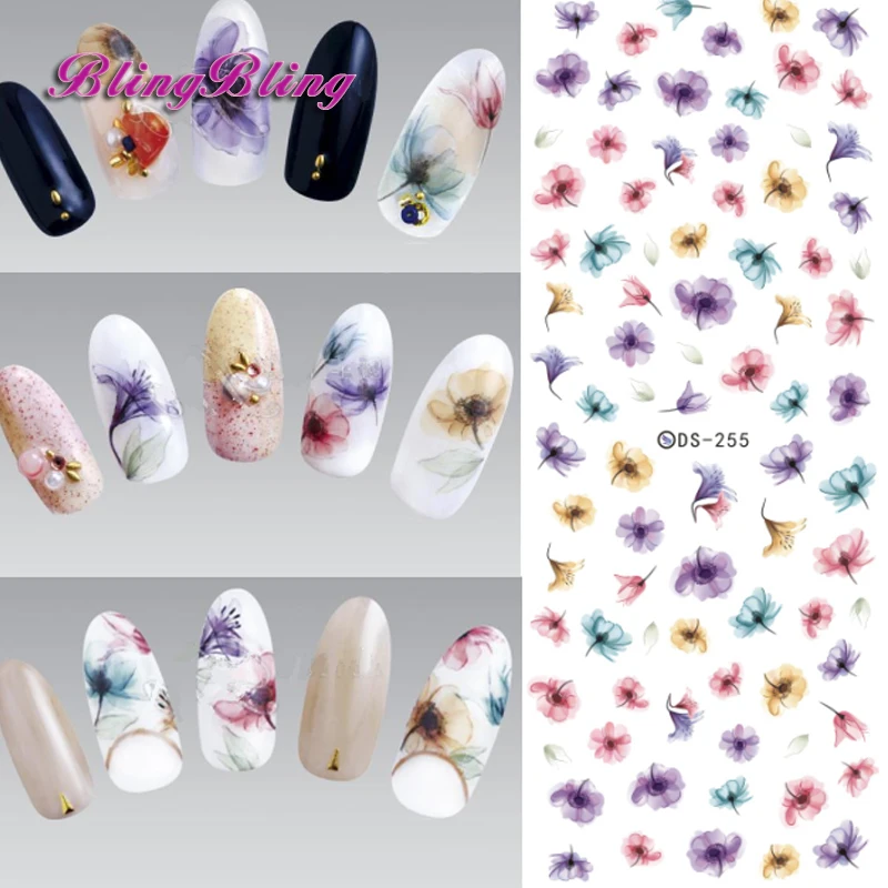 2016 Мода Дизайн Наклейки Для Ногтей Маникюр Декор Инструменты Красочные