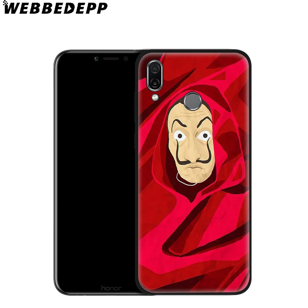 Мягкий чехол Money Heist La Casa De Papel для Huawei Mate Honor 20 6A 7A 7C 7X 8 9 9X 10 View Lite Pro 30 |