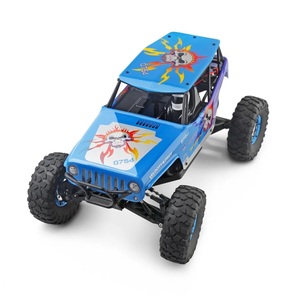 Wltoys 10428-A 1/10 2.4G 4WD Electric Rock Climbing Crawler RC car Desert Truck Off-Road Buggy Brushed Vehicle RTR | Игрушки и хобби