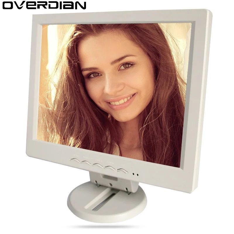Промышленный ЖК-монитор/дисплей 12 дюймов VGA/HDMI/AV/BNC разъем 1024*768 машина для записи