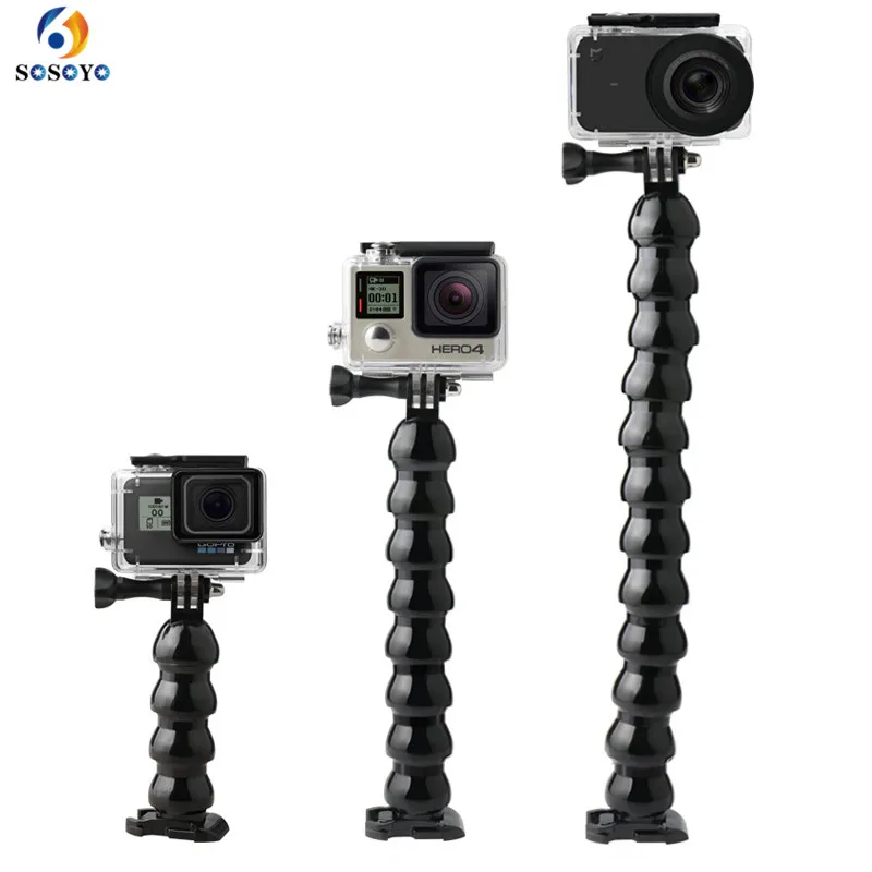

Держатель в форме змеи, селфи-палка, серпантин, штатив для GoPro Hero 8 7 6 5 Xiaomi Yi Dji Osmo, аксессуары для экшн-камеры