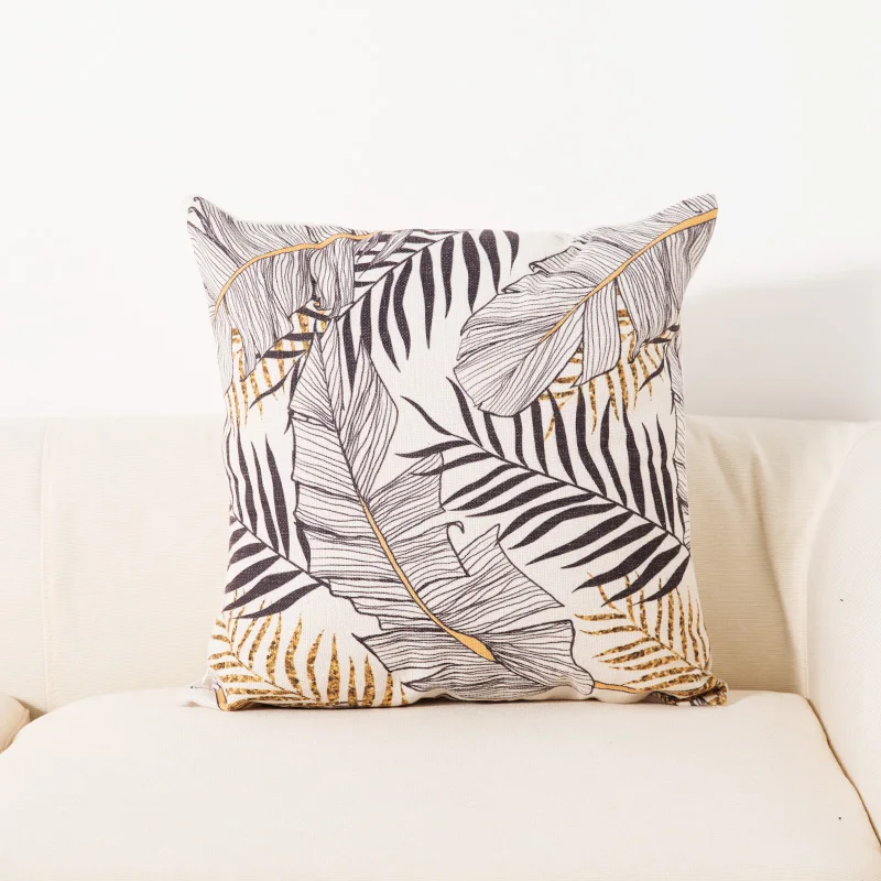 Двусторонняя диванная подушка хлопковое постельное бельё смесь мультяшных