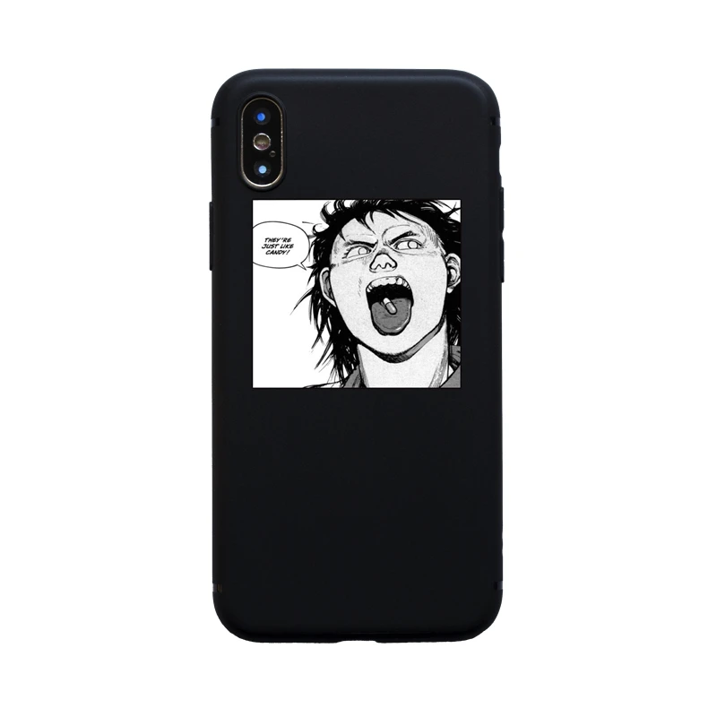 Японский мультяшный брендовый мягкий чехол Akira для iphone 6 6s plus 7 8 11 Pro Max X XS XR |