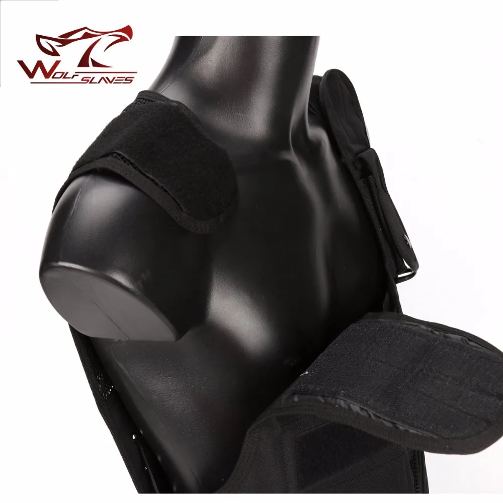 

017 Tactical Vest Net Yarn Back with Reflective Strip MOLLE Breathable Adjustable Military Airsoft Outdoor Hunting Clothing