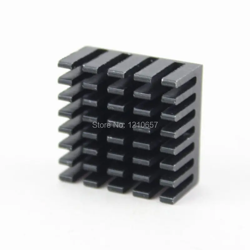 10pcs lot Wholesale Black 20 x 10mm Aluminum Heatsink IC Led Chip Heat sinks Cooler | Компьютеры и офис