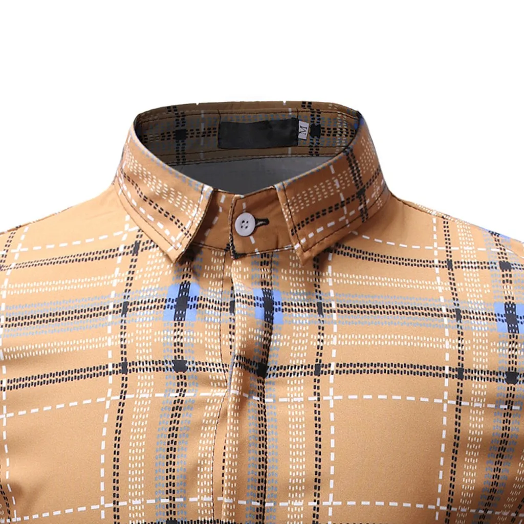 2019 мужские весенние зимние рубашки Camisa Masculina Формальные повседневные с коротким