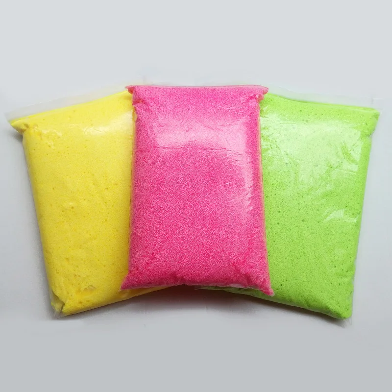 Игровой пенопластовый светильник 500 г/пакет цветная Волшебная глина для