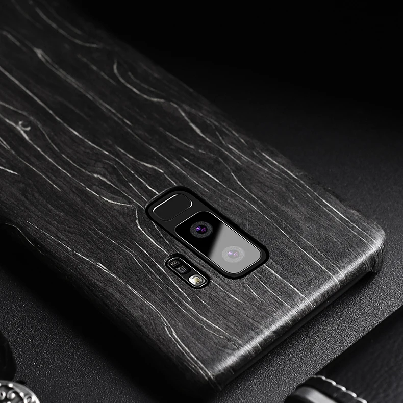 Чехол из натурального дерева для Samsung S9 Plus S9plus чехол