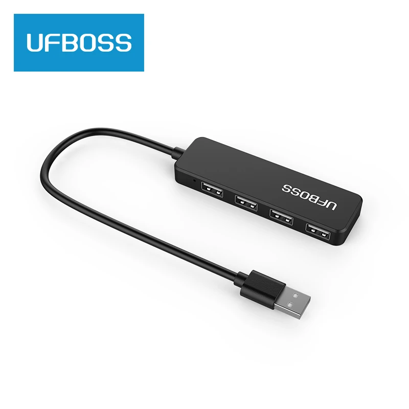 UFBOSS 4 порта USB Высокоскоростной 2 0 концентратор мульти разветвитель расширения