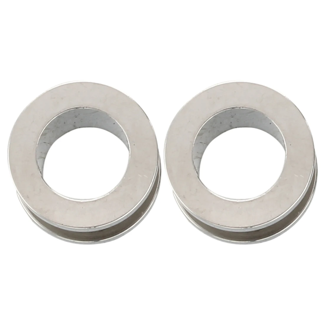 1 пара винтов подходят для ушных вилок из нержавеющей стали кольца плоти тоннели