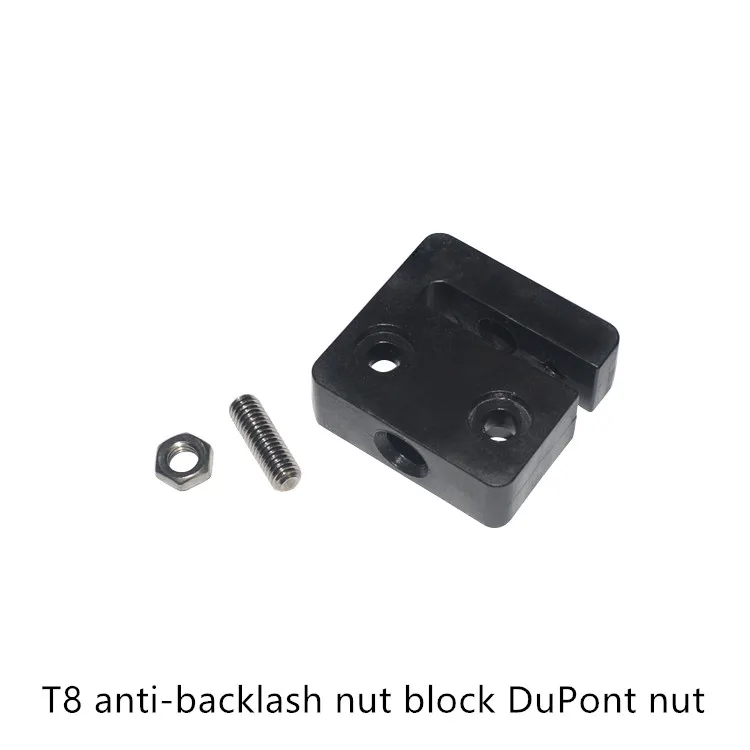 Аксессуары для 3d принтера T openbuilds тип анти-люфт Гайка Блок T8 винт 8 мм 1 комплект