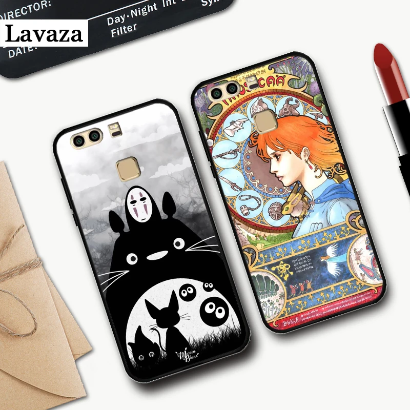 Spirited Away and Totoro Silicone Case for Huawei honor 6A 7A Pro 7X 8 Lite 8A 8X 8C 9 Note 10 View 20 20S 9X | Мобильные телефоны