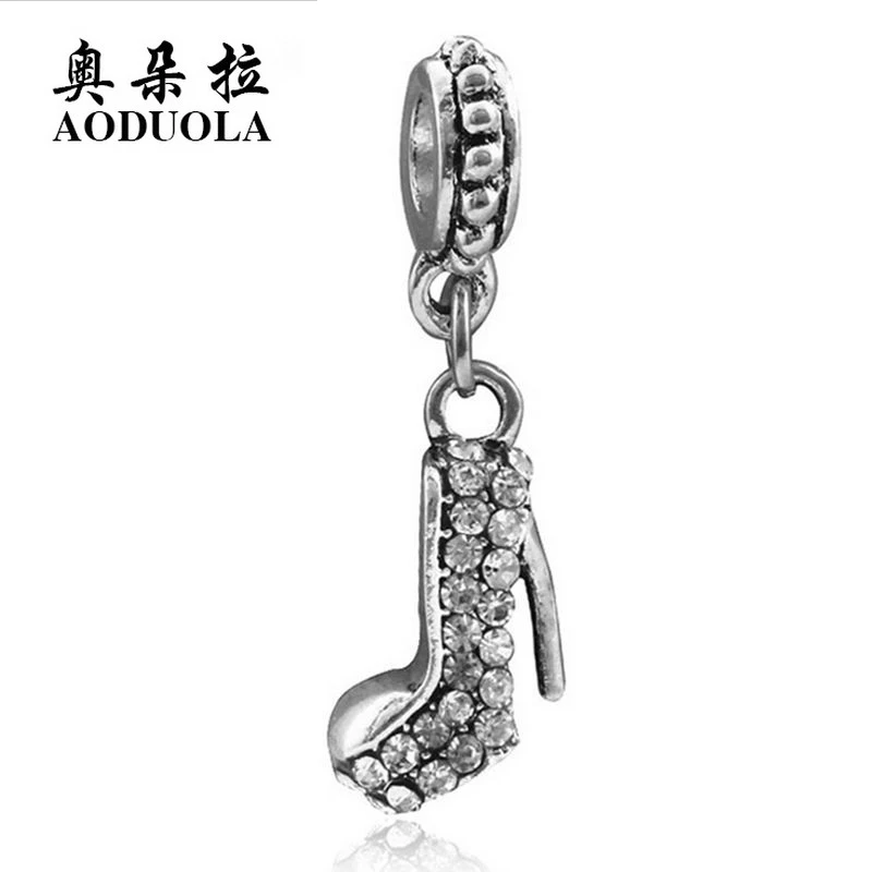 10 шт./партия Красивые Стразы с финифтью принцесса на высоком каблуке Shooes Шарм для