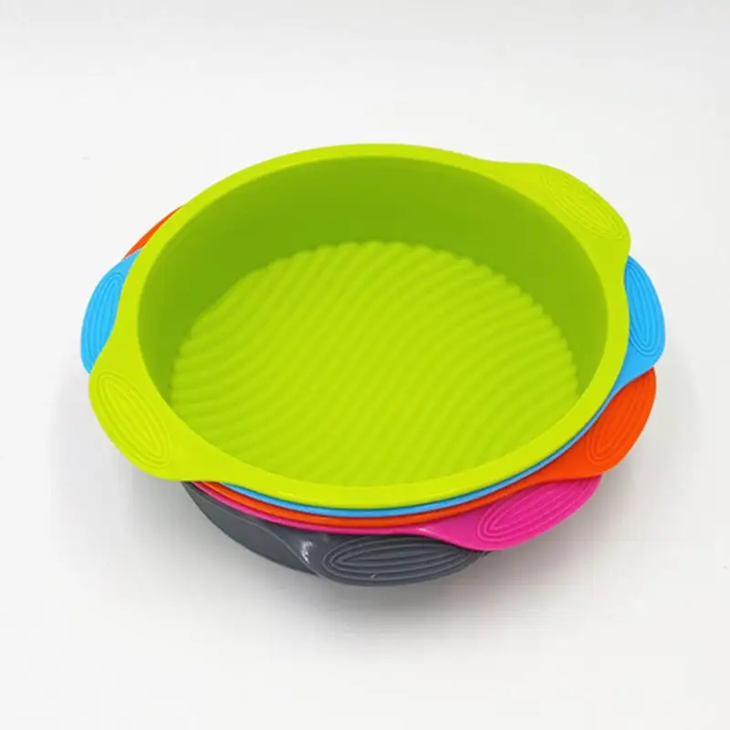 Пищевой силикон круглой формы силиконовая форма для торта инструменты выпечки в