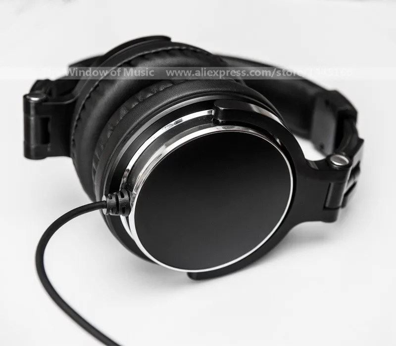 RUKZ DIY QC3 HiFi большие Игровые наушники для ПК сабвуфер Компьютерная гарнитура стерео наушники Универсальные проводные наушники для игр