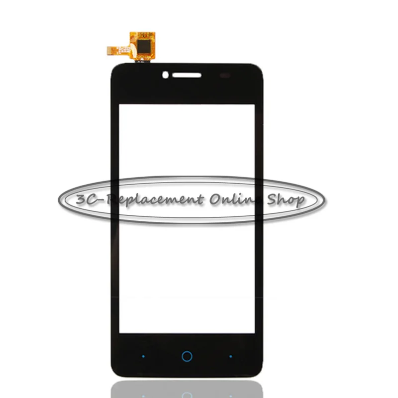Черный/белый 4 дюймов сенсорный экран дигитайзер для ZTE лезвие AF3 T221 A5 pro дисплей +