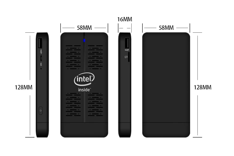 Мини PC Stick A9 Intel N3350 четырехъядерный 2G RAM USB 3 0 Windows 10 TV stick win10 компьютер micro pc 2 4 ГГц wifi