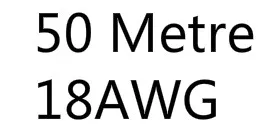 50 Metre 18AWG 4 6 7 8 10, 11, 12, 13, 14, 15, 16, 17, 18, 20, 22, 24, 26 28 30 AWG теплозащитные мягкий силиконовый проводной кабель для RC Heli Drone высокое Температура - Цвет: 50 Metre 18AWG